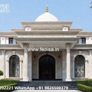 Columns House Design Single Story Open Floor Plans No-7662