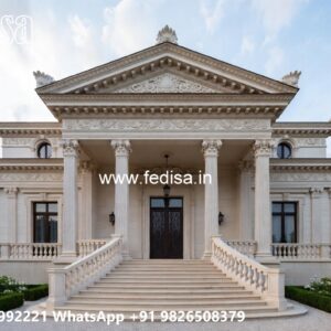 Traditional Villa Architecture 15000 Square Feet House No-7689