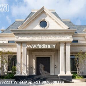 Villa Courtyard Design L Shaped House Plans For Narrow Lots No-7713