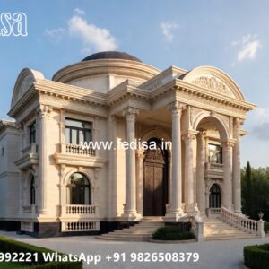 Front Yard Classic Home 700 Square Feet House Plan 3d No-7797