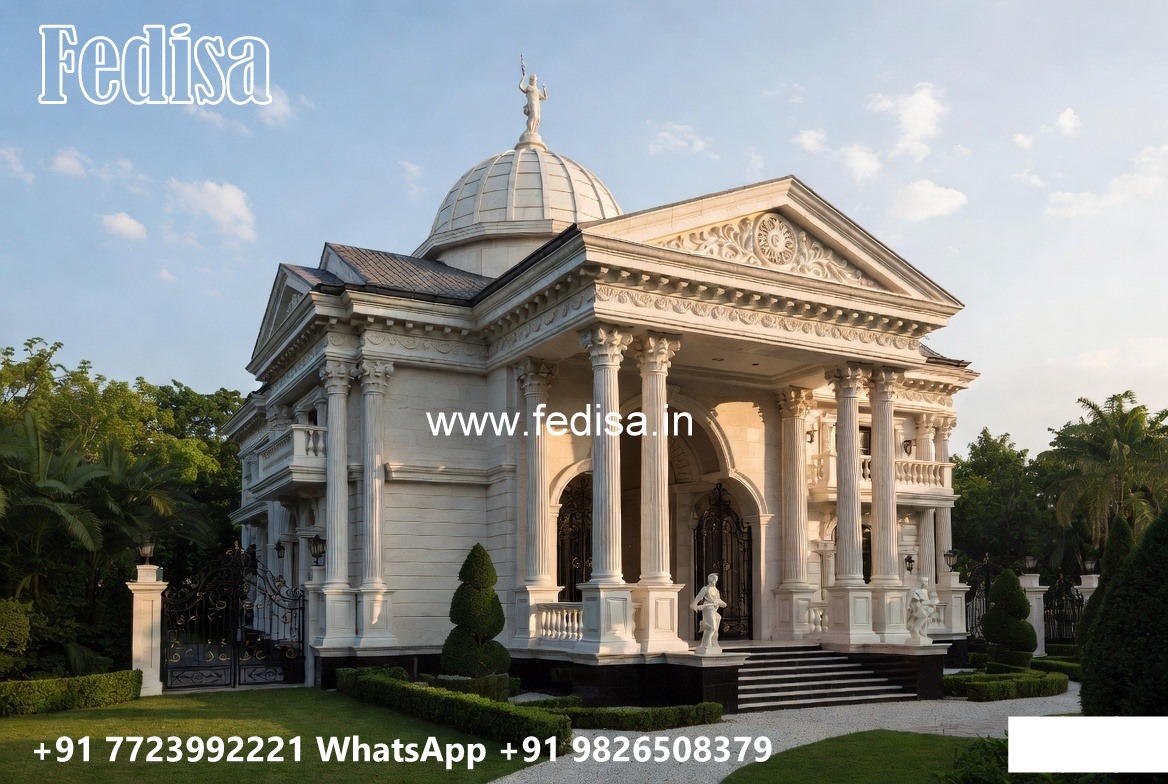 Symmetrical House Design 500 Gaj House Design No-7867