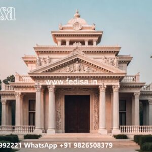 Symmetrical Villa Architecture 800 Square Feet House Plans 3d No-7945