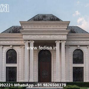 Classic House Design With Garden Lot House No-8014
