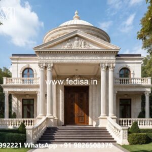 Vintage Luxury Interiors Small Villa House Design No-022