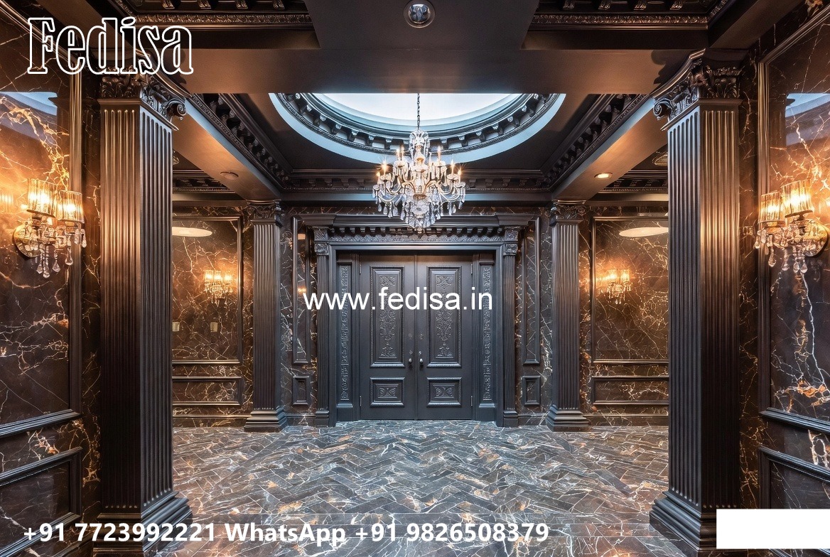 Classic Front Elevation Mexican Villa Design No-218