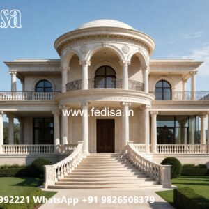 Luxury Classic Living Room Entrance Villa Design No-225