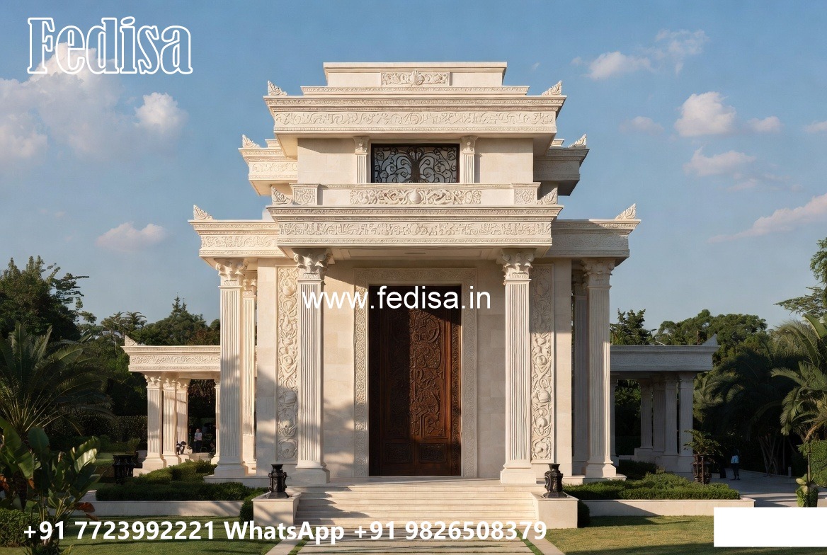 Traditional Villa Architecture English Villa Design No-247