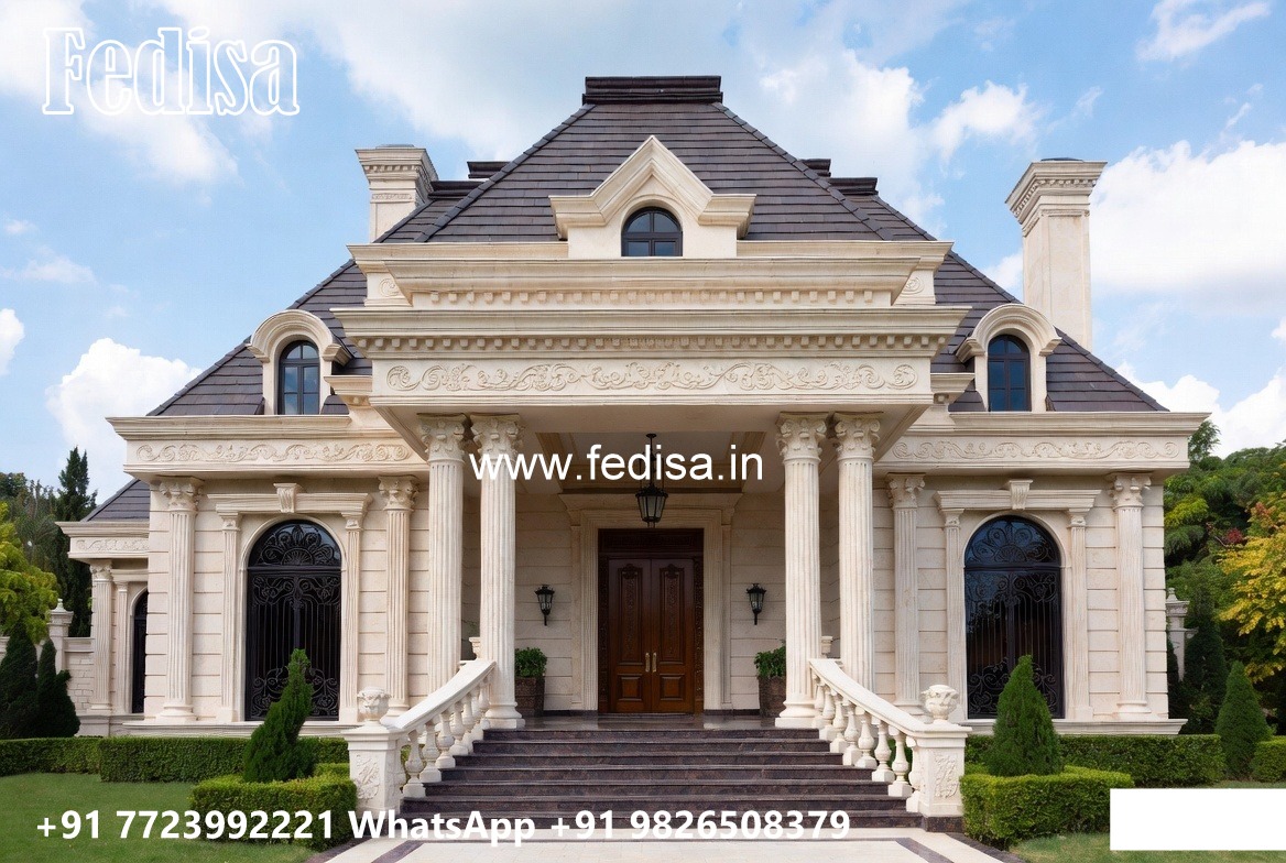 Classic House Front Elevation Design House Roof Design No-446