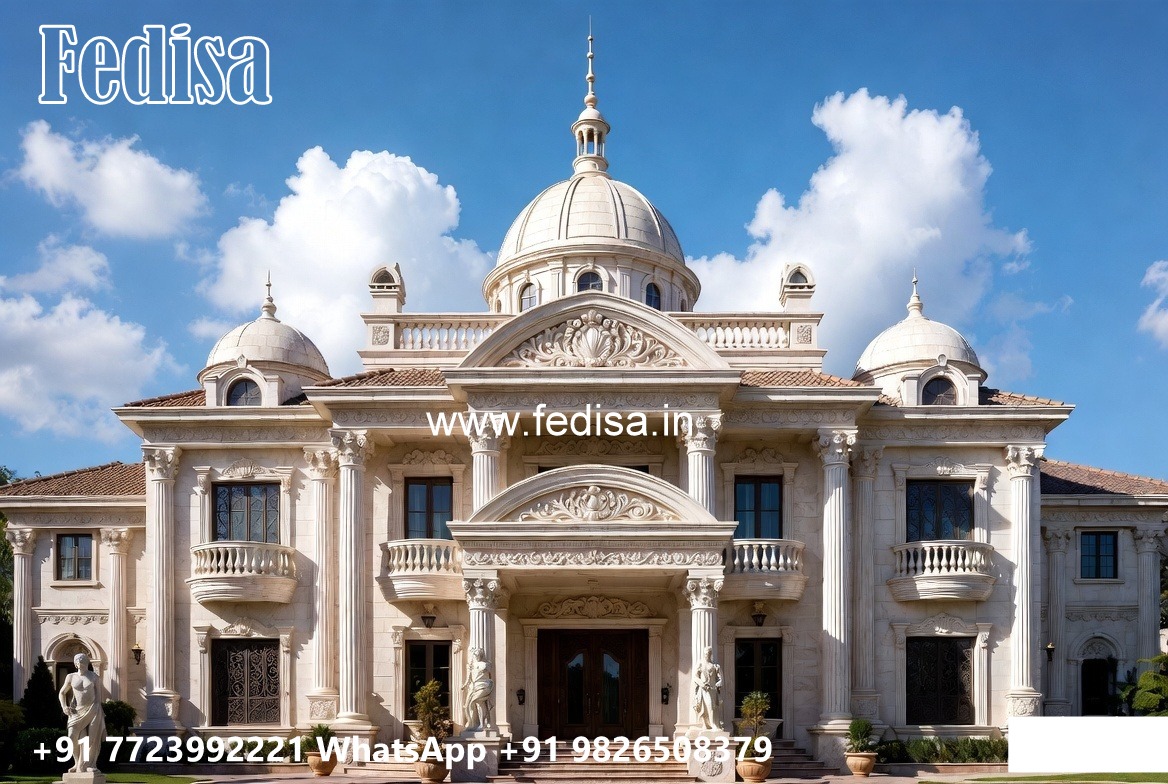 Traditional Villa Architecture Wall Decoration Ideas For Living Room No-491