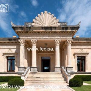 European Style Villa Modern Farmhouse Interior No-492