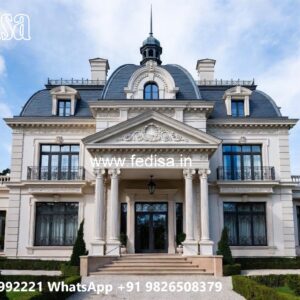 Classic Home Design With Garden Guest House Plans No-609