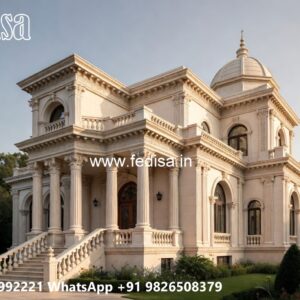 Luxury Front Elevation Villa Modern Exterior House Designs No-623