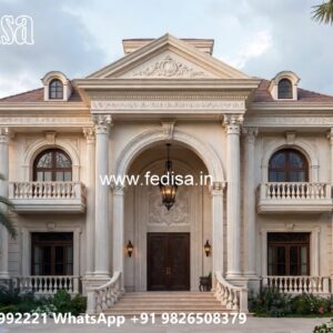 Marble Flooring Villa Design Home Interior Ideas No-633
