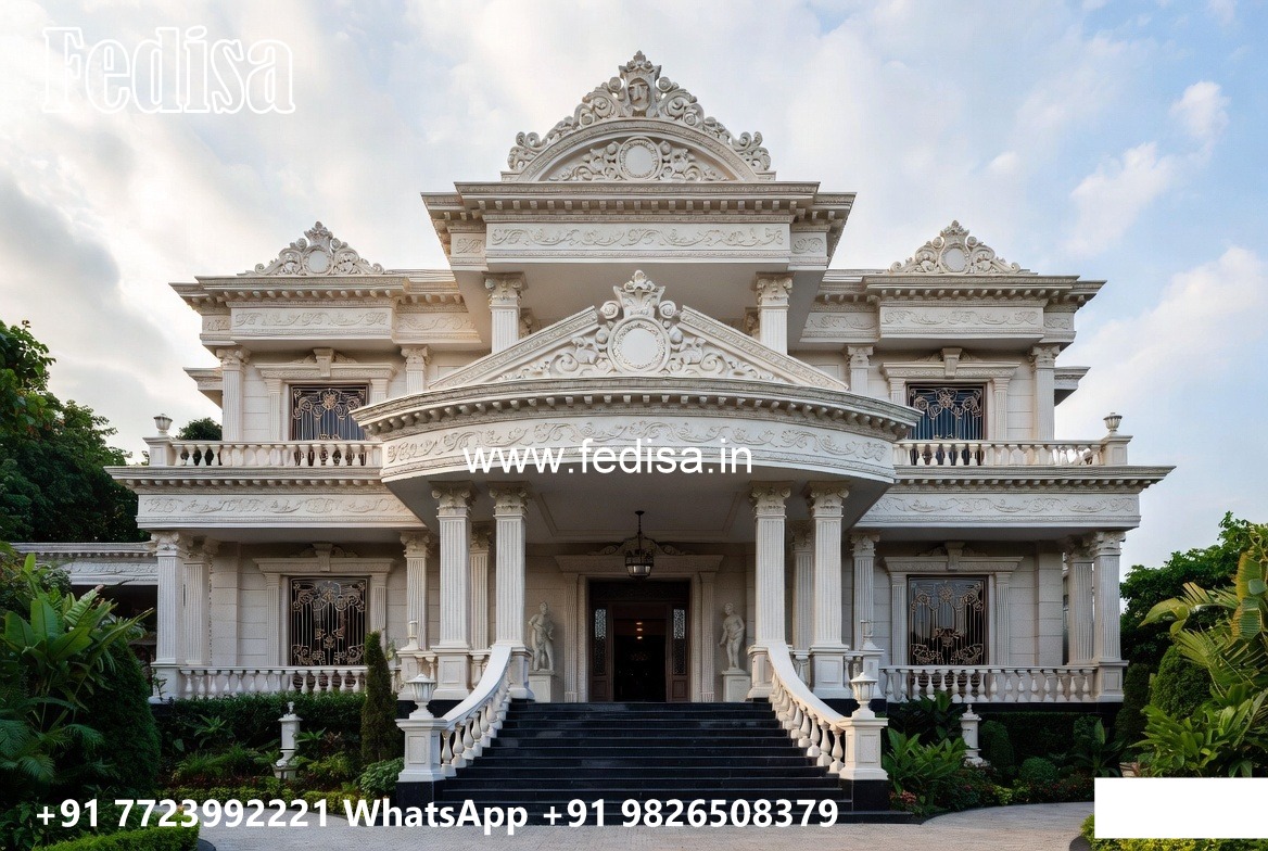 Villa With Columns Design Unique House Design No-866