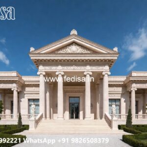 Villa With Columns Design 2bhk House Plans No-988