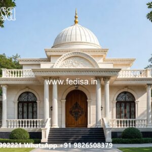 Stone Finish Villa Design 2 Bhk Interior Design No-992