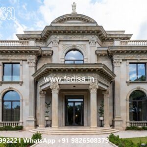 Classic Home Exterior Minimalist Living Room Design No-1069
