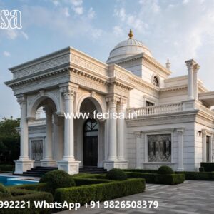 Traditional Villa Architecture House Entrance Design Ideas No-1223