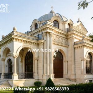 Stone Finish Villa Design House Self Design No-1236