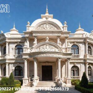 Traditional Villa Architecture Home Self Design No-1345