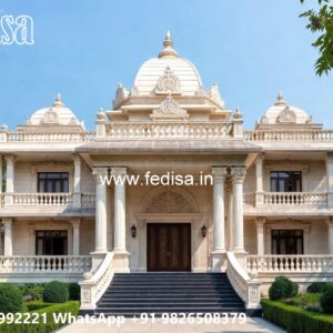 Luxury Villa Landscaping Big House Plans No-1368