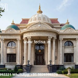 Villa With Columns Design Cottage Style Living Room No-1476