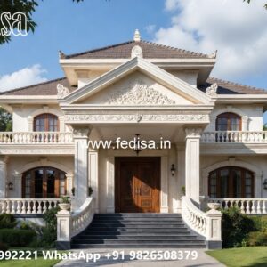 Luxury Classic Villa East Facing House Plan No-1588