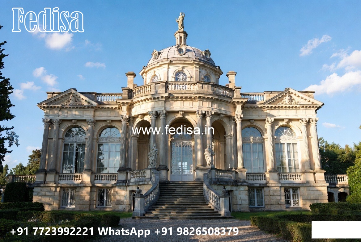 Grand Entrance Villa Design North Facing House Plan No-1597