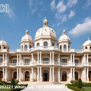 Grand Entrance Villa Design 8 Marla House Plan No-1719