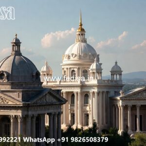 Traditional Interior Decor Villa 3 Storey Building Design No-1727