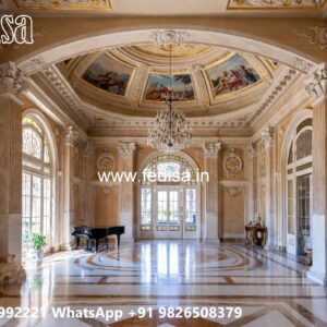 Patio Design Classic House Small Apartment Layout No-1783