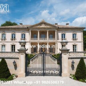 Stone Finish Villa Design Architectural Design Of An Antique House No-1846