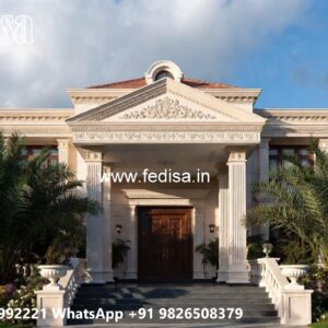 Royal Bedroom Design Villa Modern Concrete Homes No-1850