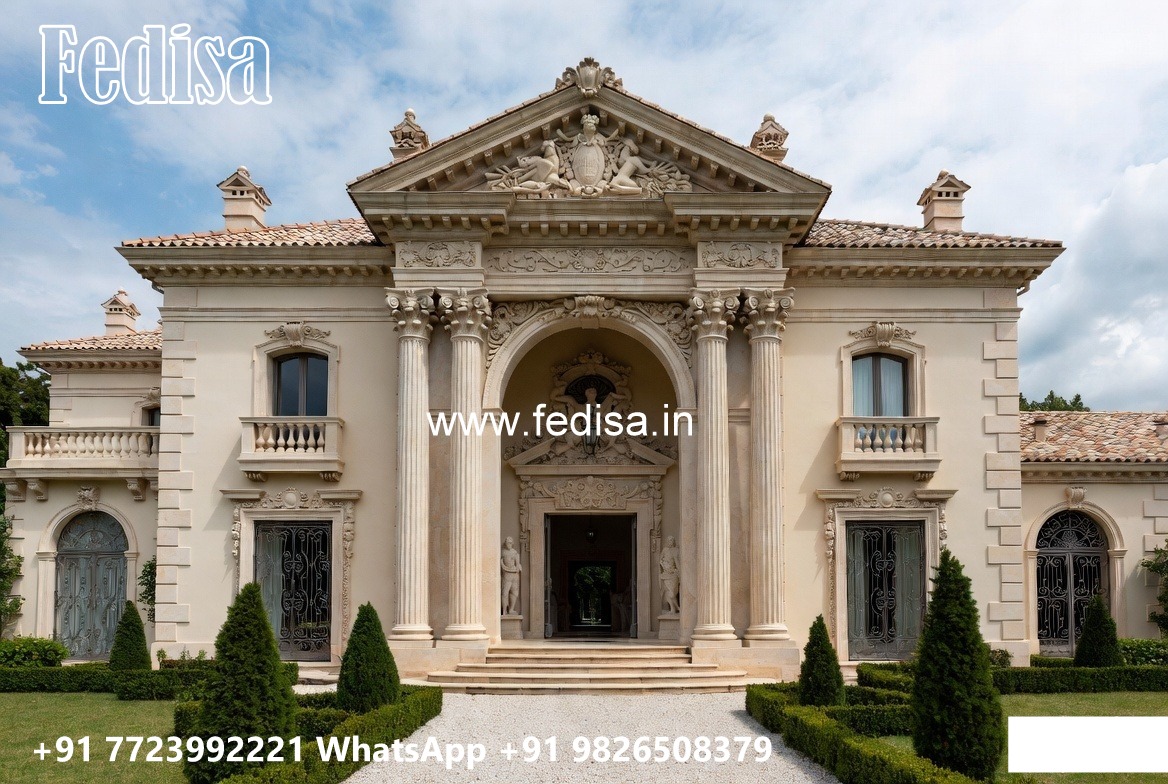 Marble Flooring Home Indian House Front Design No-1899