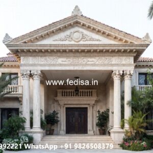 Traditional Villa Architecture House Plans With Guest House No-1955