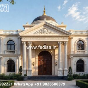 Marble Flooring Villa Design 2 Storey House Design With Floor Plan No-1975