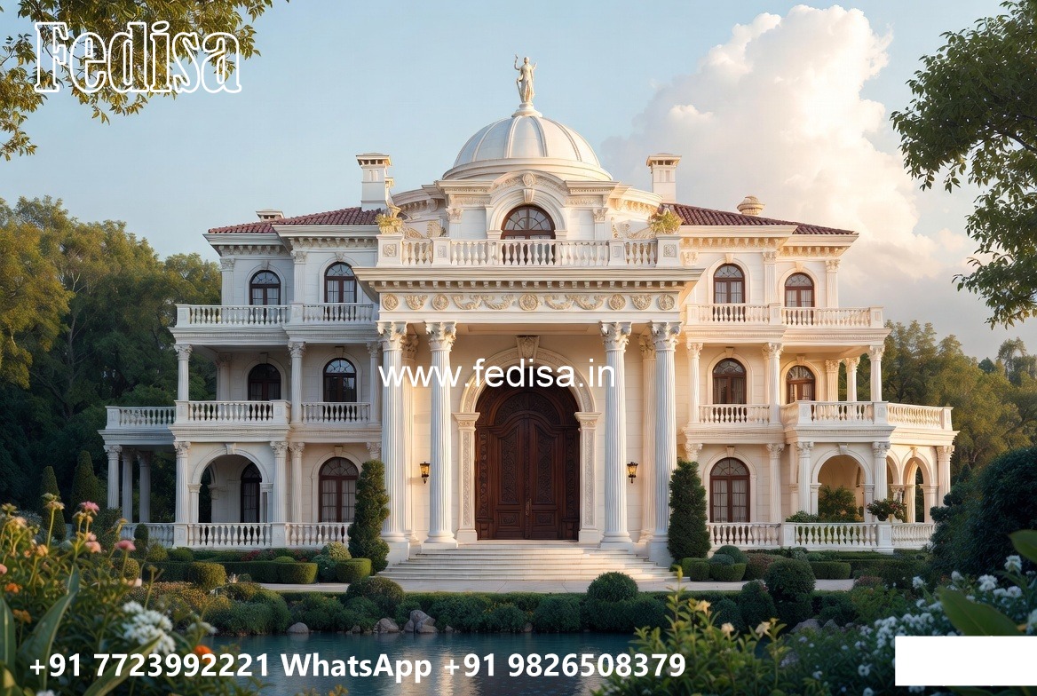 Classic Villa Garden Design Metal Home Floor Plans No-2099