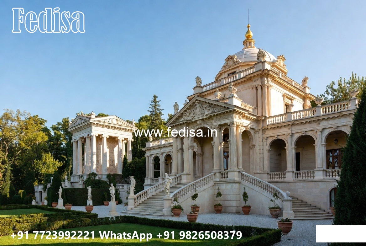 Luxury Classic Villa Exterior Design Ideas 2 Storey House Designs With Balcony No-2106