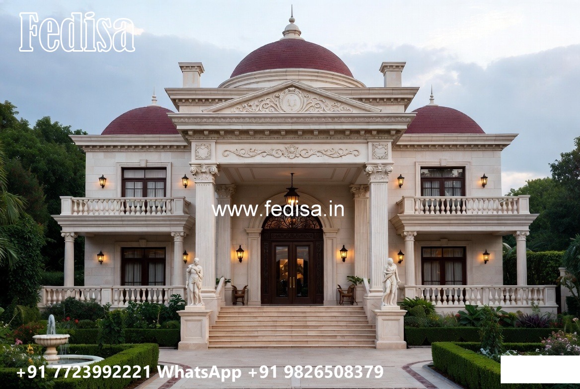 Luxury Classic House Two Story Farmhouse Plans No-2124