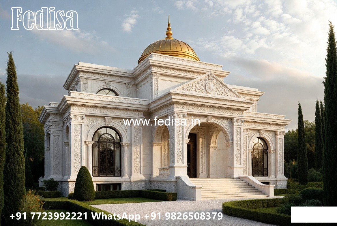 Classic House Design With Garden One Story House No-2158