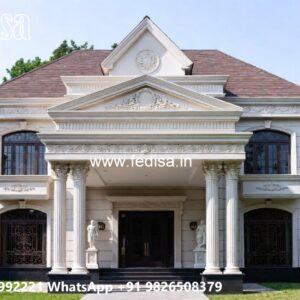 Classic Home Design With Garden West Facing House Vastu Plan With Pooja Room No-2317