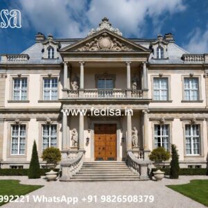 Classic Villa Garden Design 5000 Square Feet House No-2343