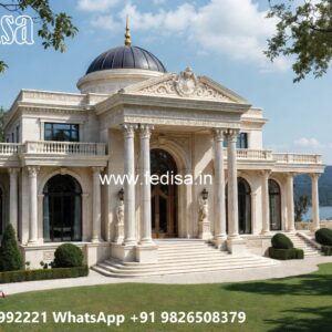 Classic Outdoor Patio Villa 2 Bedroom Cottage Plans No-2348