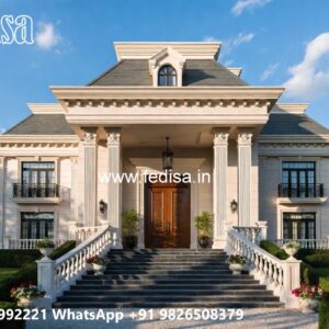 Patio Design Classic House Big Bungalow House No-2637