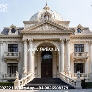 Classic House Front Elevation Design 1500 Sq Ft House Plans Indian Style No-2642