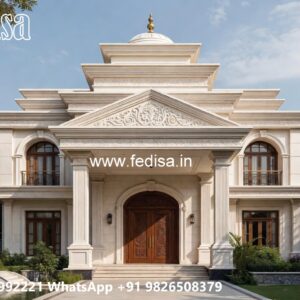 Villa Courtyard Design Twin House Plans No-2833