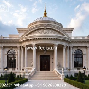 Classic House Design With Garden Naqsha Home No-2890