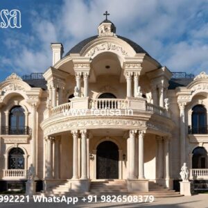 Backyard Design Classic Home 20 Feet Front House Design No-2918