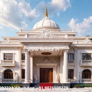 Neoclassical Villa Facade Water Villa Soneva Fushi No-3304