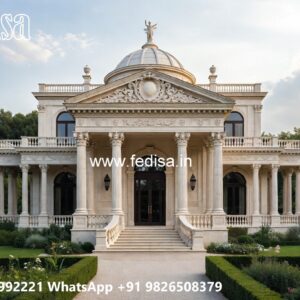 Neoclassical House Design Private Villa With A Private Pool No-3351